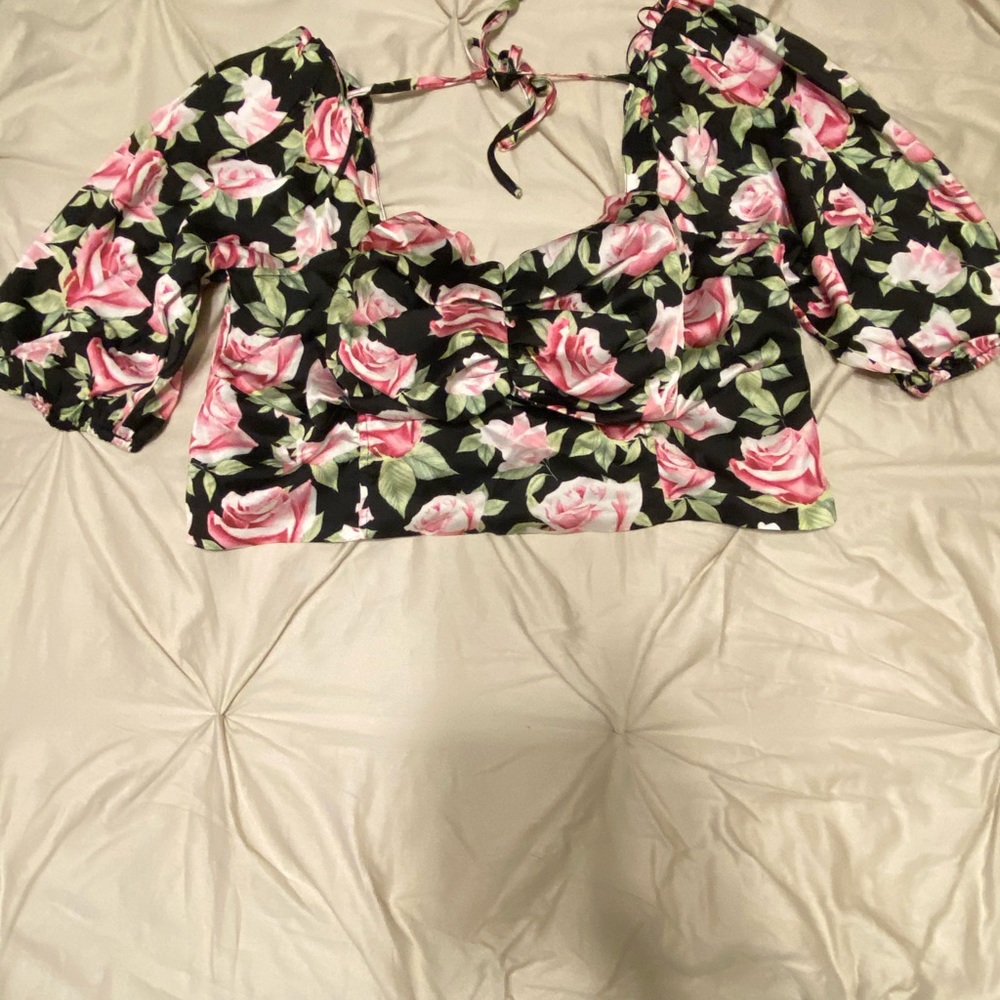 Retro crop top